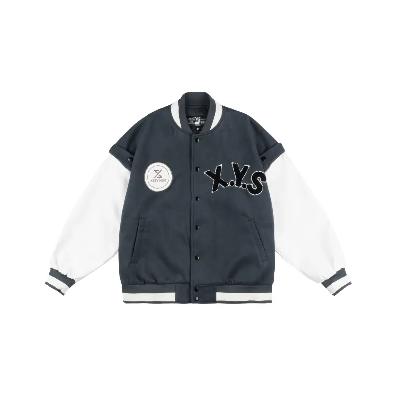 XINYINSU P&d Baseball Jacket Spring Autumn And Winter Unisex-0