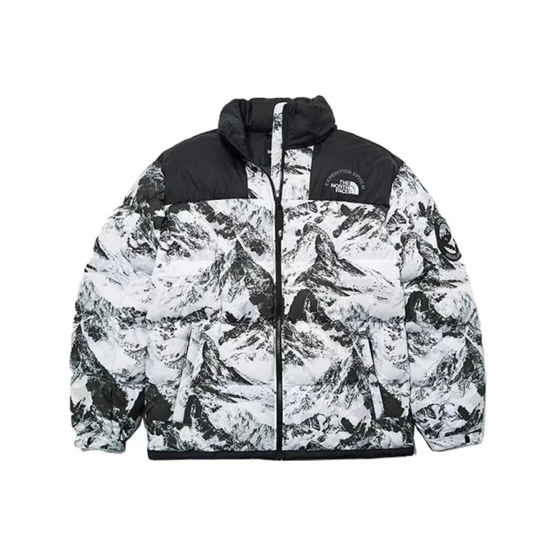 THE NORTH FACE M'S Lhotse Down Jacket Nutral Gray Unisex Korea Version-0