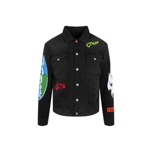 HERON PRESTON Global Collage Jacket 'Multicolor'