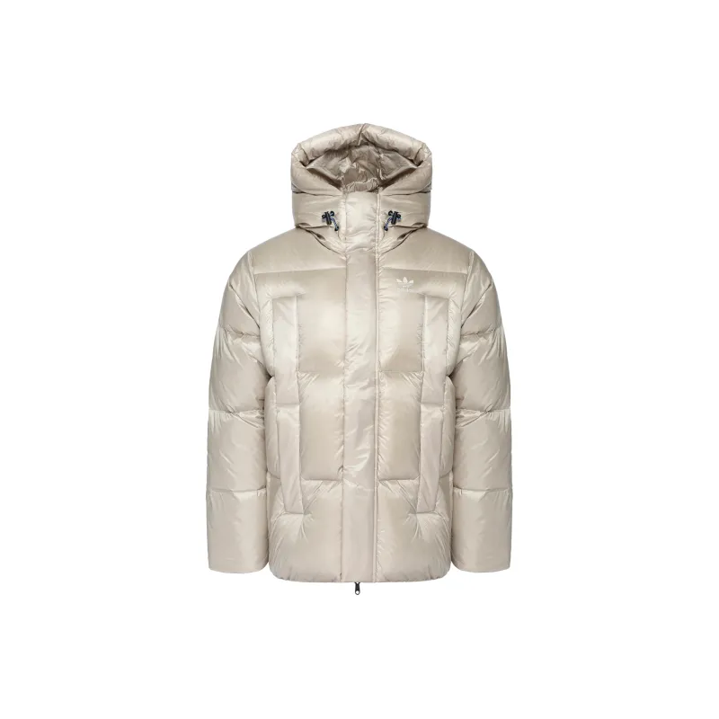 Adidas Originals Heavyweight Down Puffer Jacket Down Jacket Men's Light Khaki-0