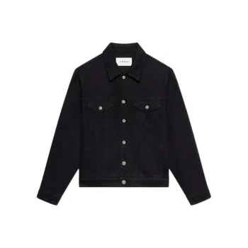 FRAME FW24 Denim Jacket Men's Black