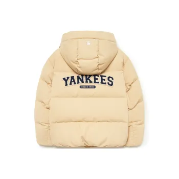 MLB New York Yankees Down Jackets Unisex Sand