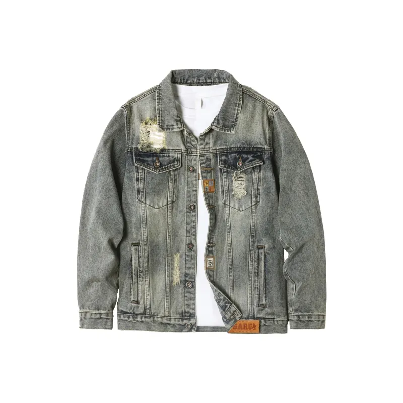 SANTASTIC Denim Jacket Men's Vintage-0