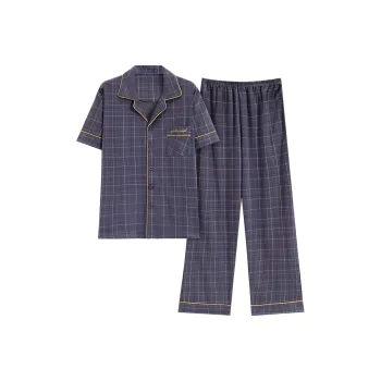 MADALLO Pajama Set Men's Dusty Blue