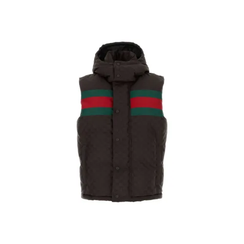 GUCCI Gg Printed Padded Gilet