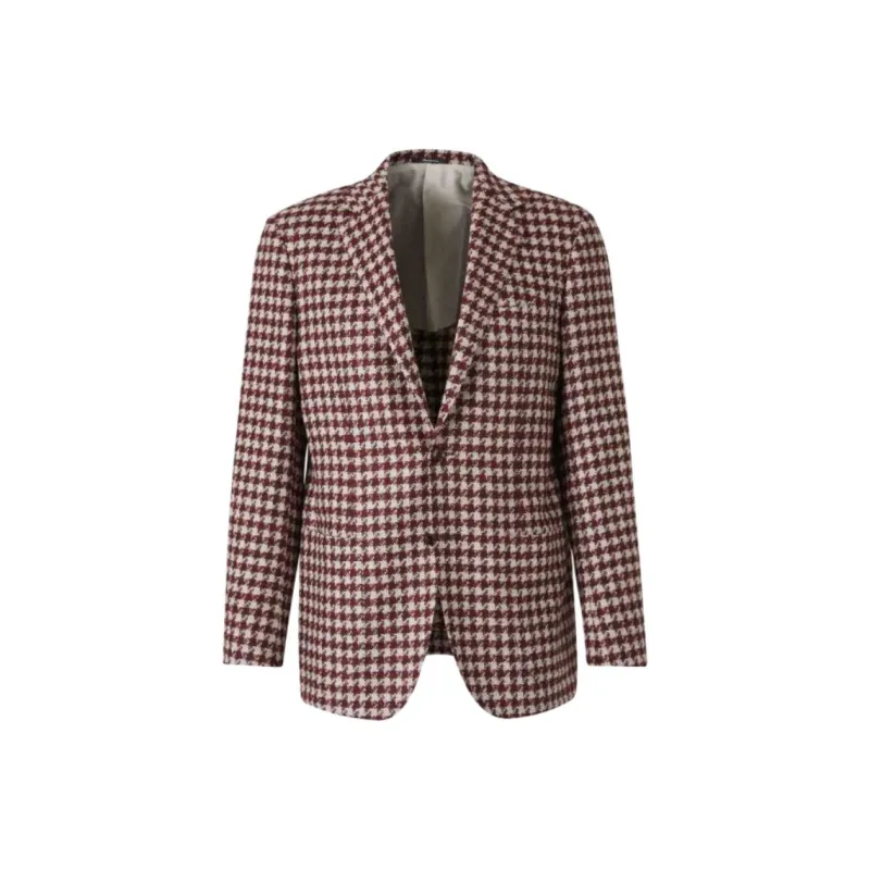 Sartorio Houndstooth pattern Blazer-0