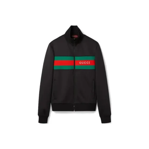 GUCCI SS24 Jackets Coats Men's Black