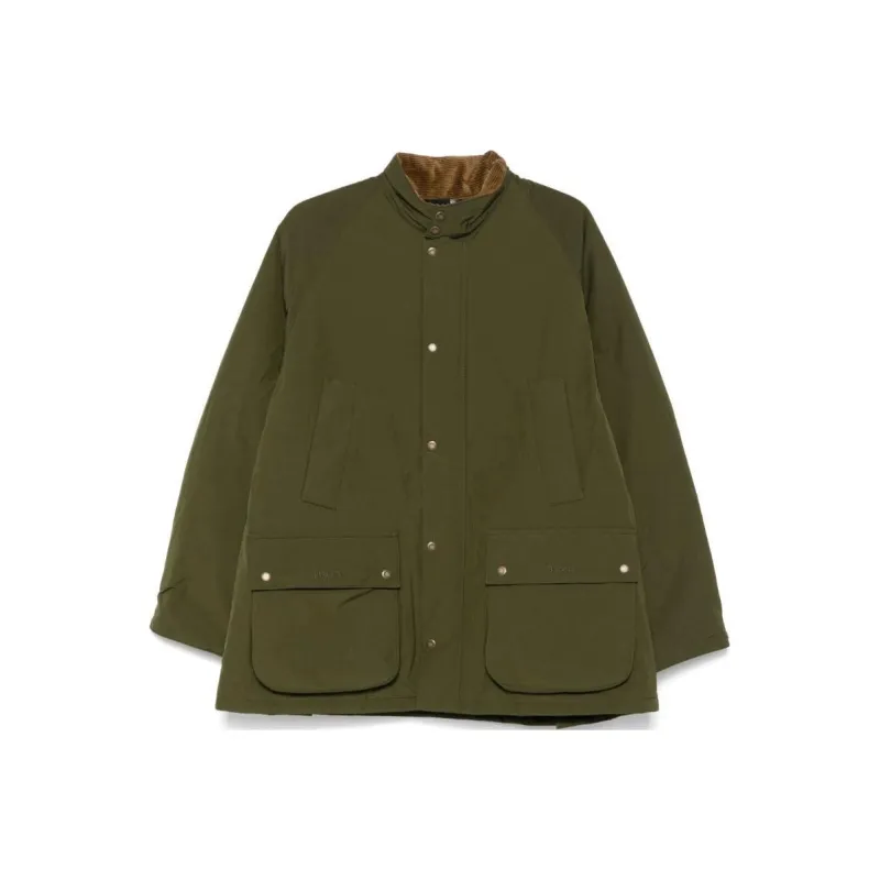 BARBOUR X Baracuta Oversized Bedale Waxed Jacket-0