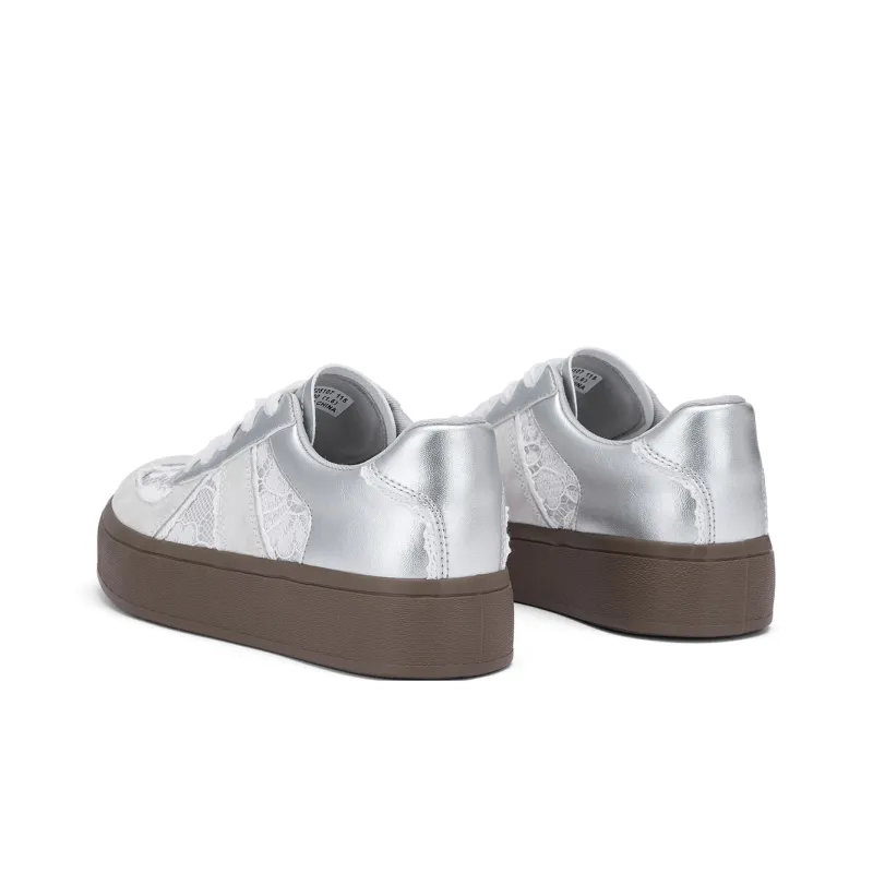 Hotwind Cream Lace Series Anti-Slip Wear-Resistant Low-Top Casual Shoes Women's-18