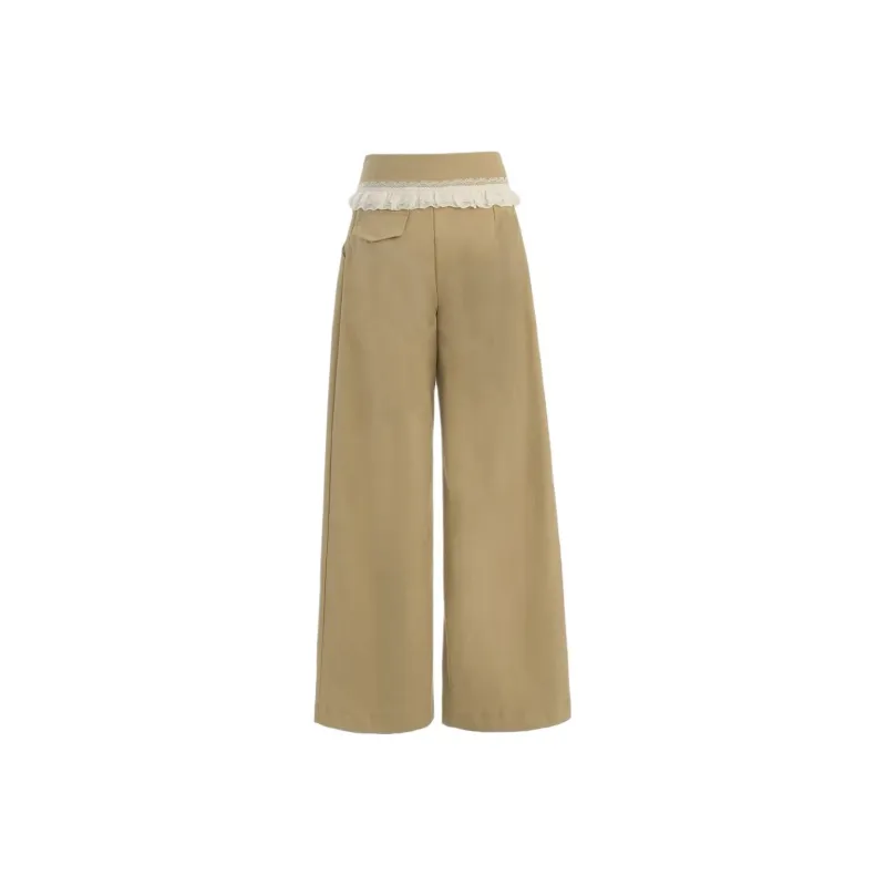 Rose Casual Pants Women's Khaki-8