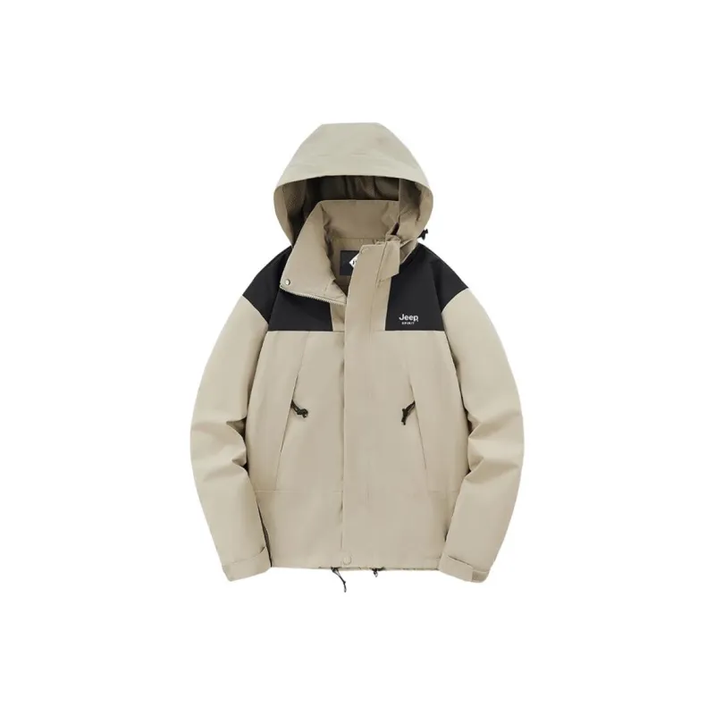 JEEP SPIRIT Urban Living/Travel/Commuting Waterproof, Windproof, Breathable, And Thermal Windbreaker Jacket Unisex-6