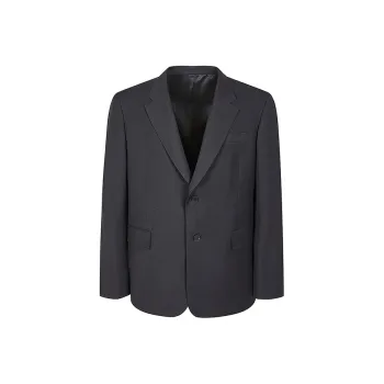CROQUIS Black Thread Business Suit Men's Jet Black