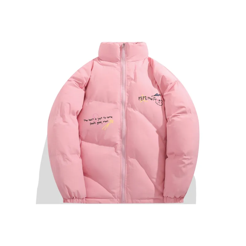 Pepe The Frog Puffer Jacket Unisex-2