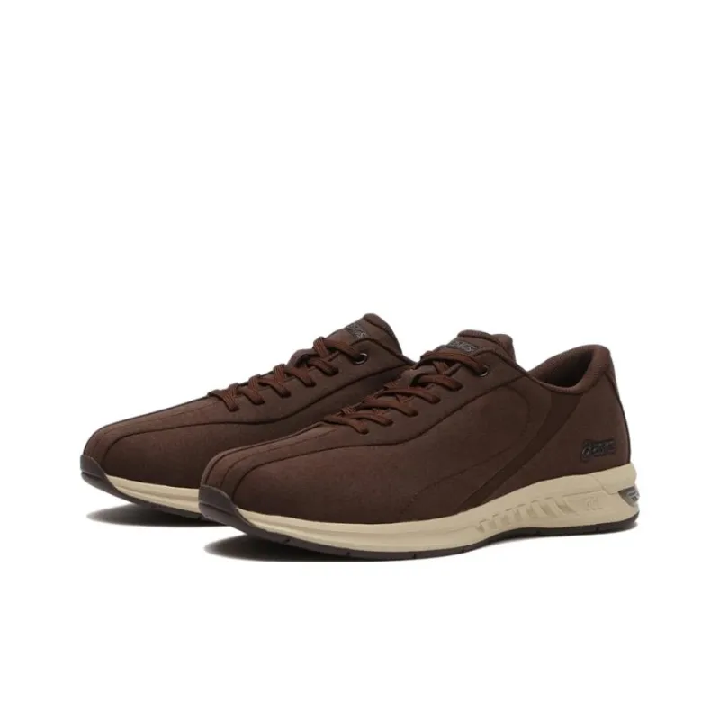 Asics Gel Wander Cushioning, Wear Resistant Low Top Running Shoes Men's Brown-1