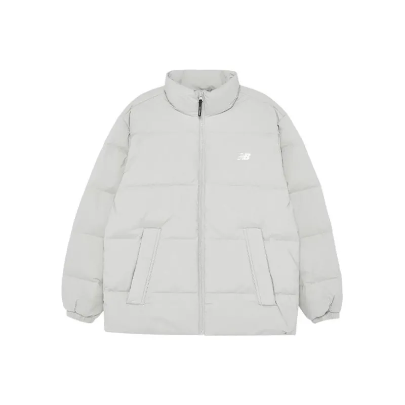 New Balance Down Jacket Unisex Gray-0