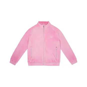 TEAM WANG Brushed effect Zip up Jacket