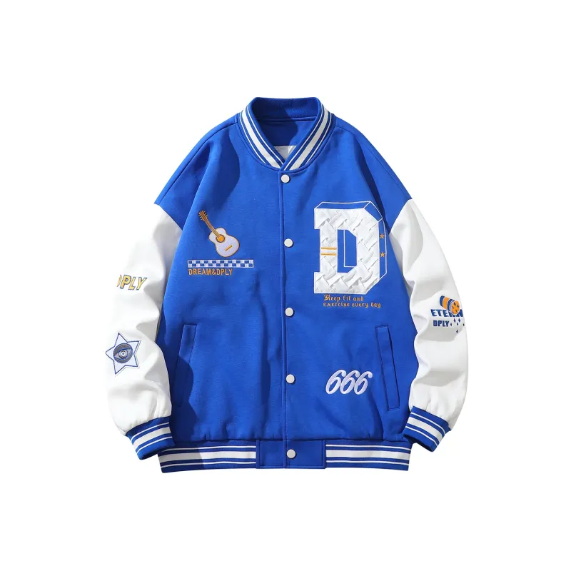 DUEPLAY Baseball Jacket Spring, Autumn And Winter Unisex-10