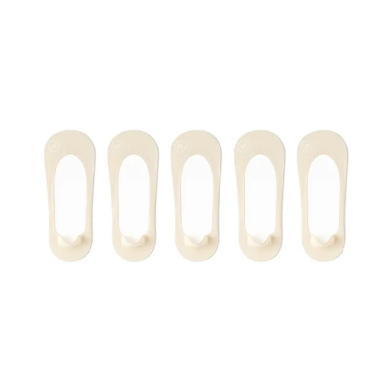 B&C.Room No Show Socks Women's 5 Pack-0