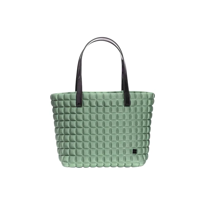 BPRIME 3D Cubic Thermoforming Fabric Handbag Regular Women's Light Green-0