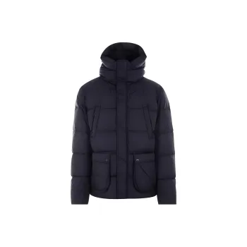HERNO High Neck Hooded Down Jacket