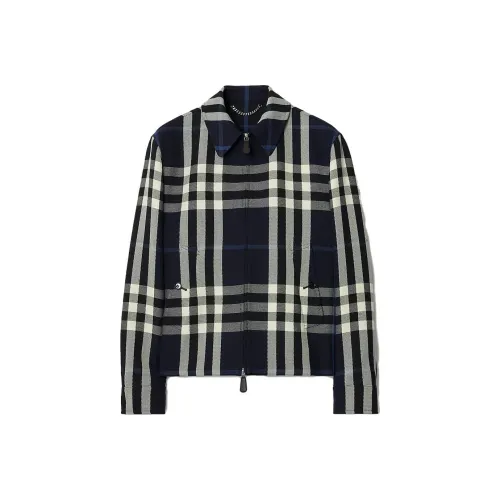 Burberry Check print Wool blend Jacket