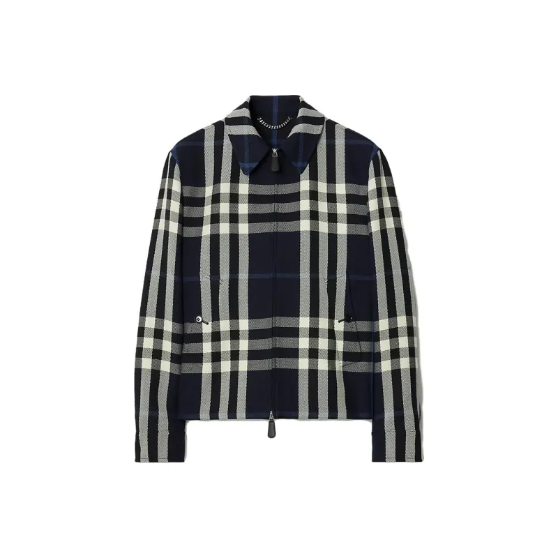 Burberry Check print Wool blend Jacket-0