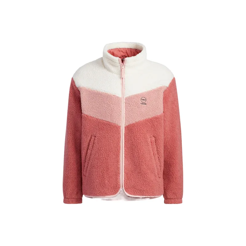 Adidas Neo Velvet Jackets Unisex Red-0