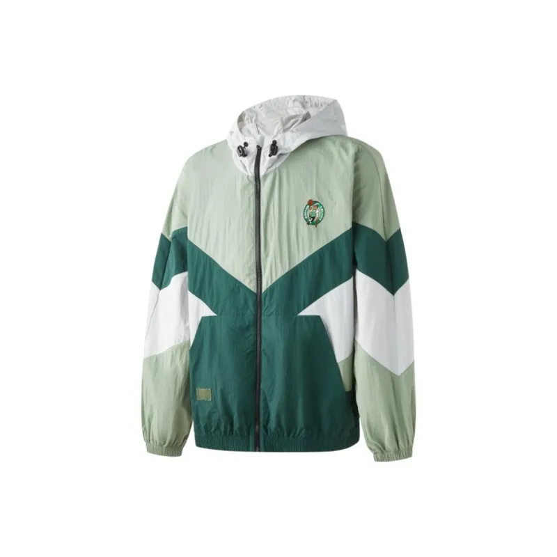 NBA Hooded Sports Jackets & Coats Unisex Green-0