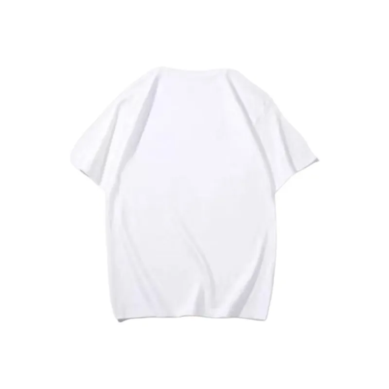 ABCMININ Drop Shoulder Sleeve T Shirt Women's White-1