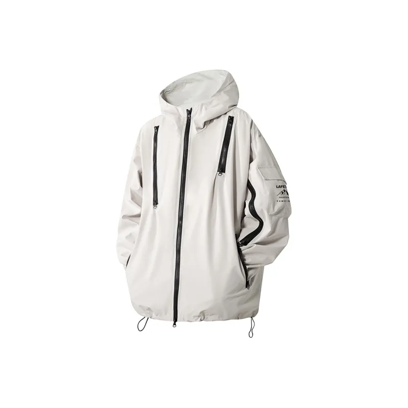 Lafetto Waterproof And Windproof Windbreaker Jacket Unisex-0