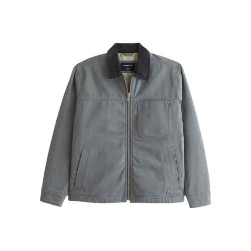 AF Jackets Coats Men's Blue Gray