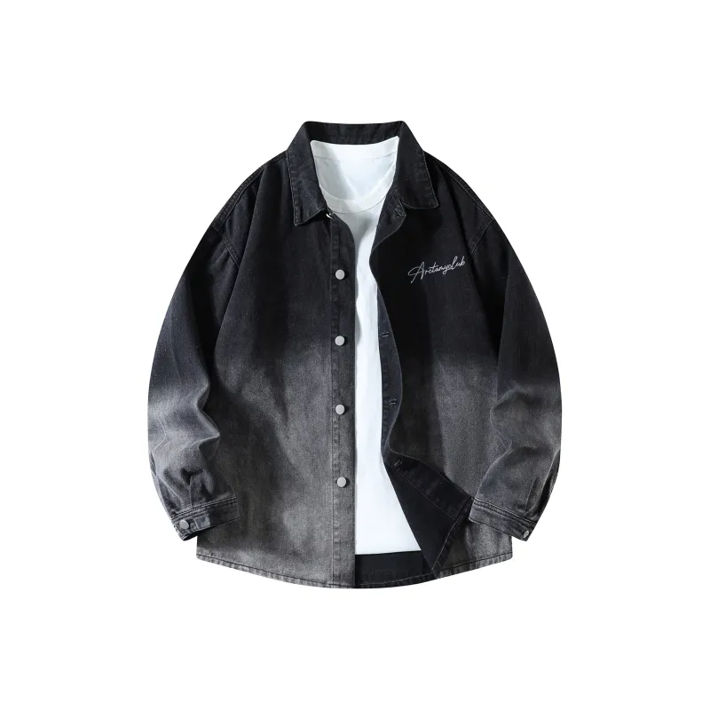 RCTAMY Denim Jackets Unisex Black-0