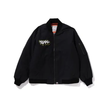 A BATHING APE Graffiti Bomber Jacket