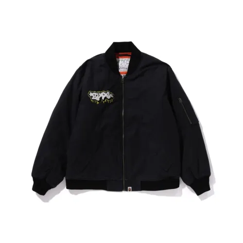 A BATHING APE Graffiti Bomber Jacket
