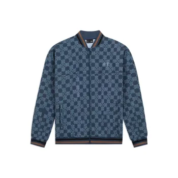 LiNing Sports Trend Series Baseball Jacket Men's Blue