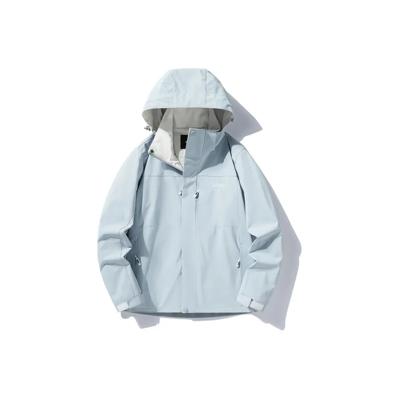 JEEP SPIRIT Outdoor Hiking Waterproof, Windproof, And Water Repellent Windbreaker Jacket Unisex-5