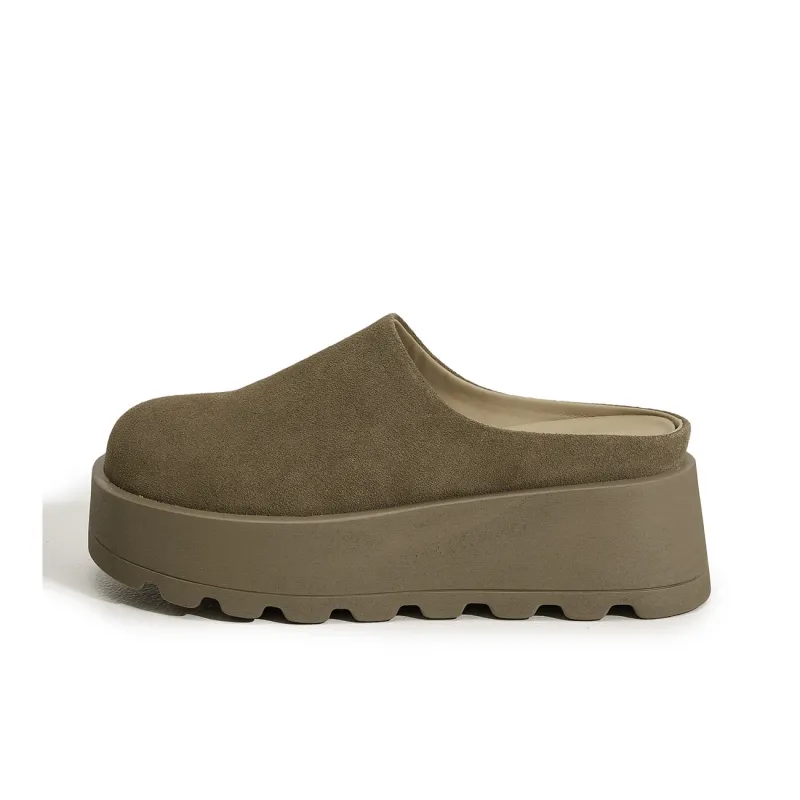 ΛOLUNKΛ Abrasion Resistant Slip Resistant Closed Toe Slippers Women's-8