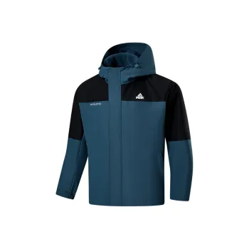 PEAK Trench Coat Men Graphite Blue