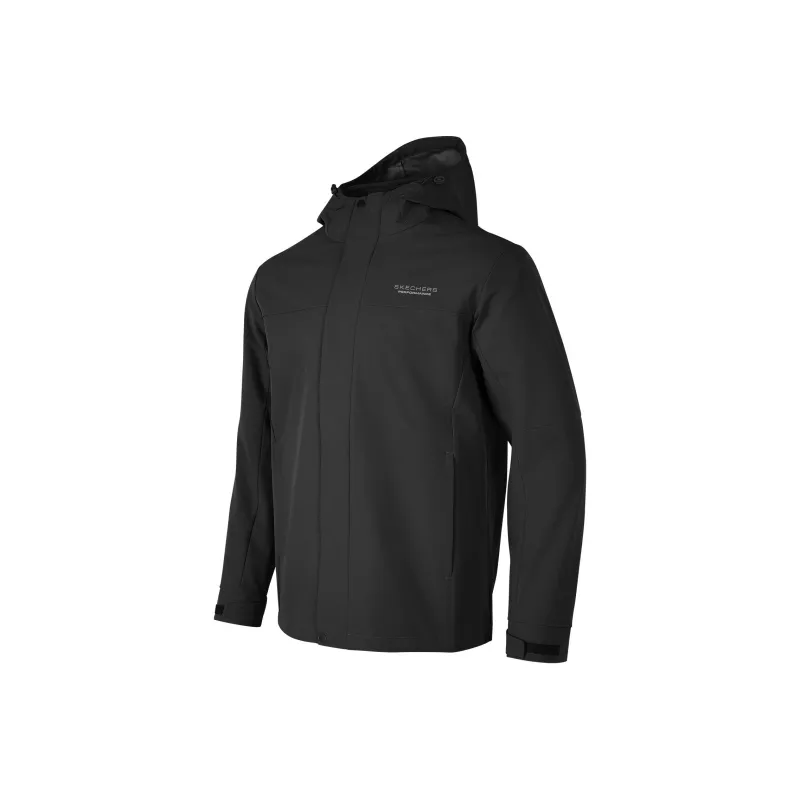 Skechers Jackets Men Carbon Black/0018-0