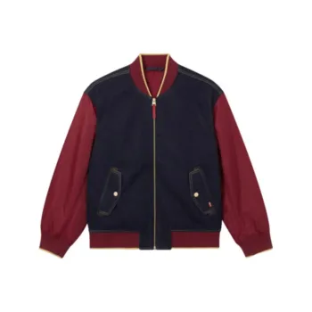 Levis CNY Denim Jackets Men Blue Red