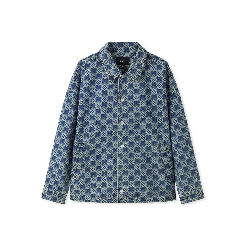 SEM/R Denim Jackets Men-4