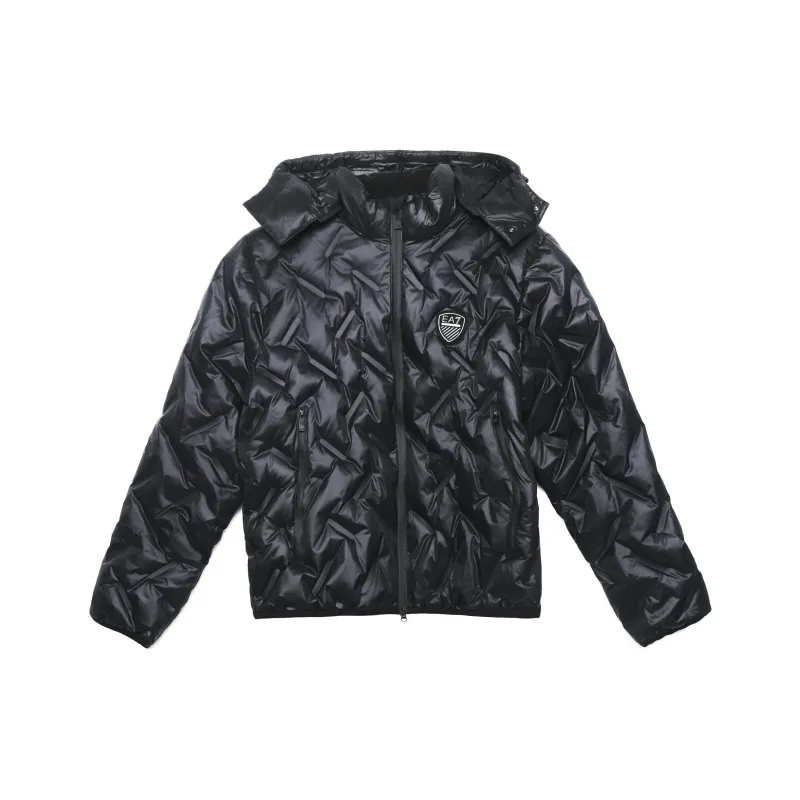 EMPORIO ARMANI Puffer Jackets Men Black-0