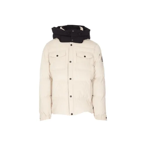 Moose Knuckles Down Jackets Men Porcelain White