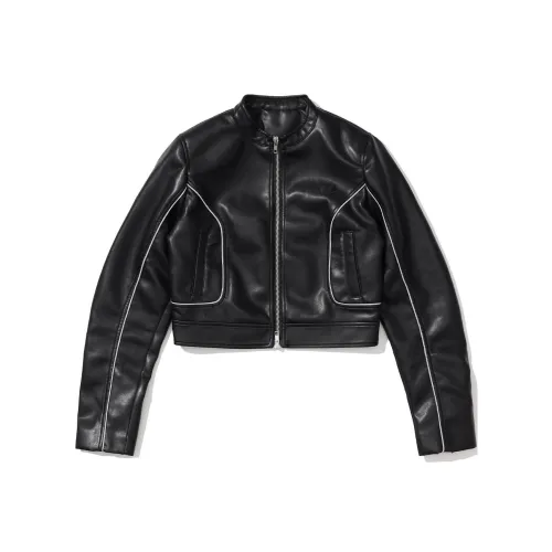 이고 패치 AW23 가을 겨울 컬렉션 블랙 남녀공용 자켓