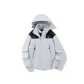 Gray White (Thickened and Fleece-Lined)