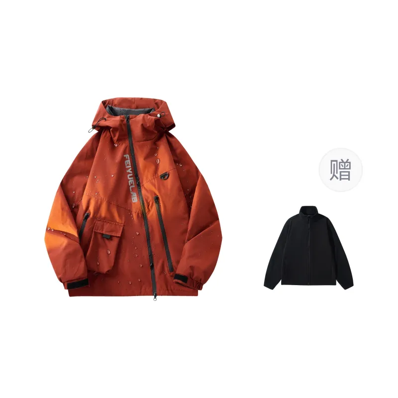 Feiyue Water Resistant Windproof UV Protection Water Repellent Windbreaker Jacket Unisex-10