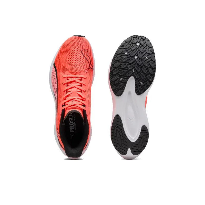 PUMA Darter Pro Anti Slip Wear Resistant Low Top Casual Running Shoes Men's Red Black-3