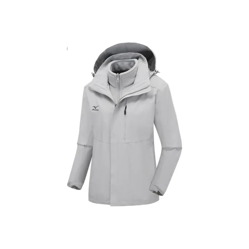 Mizuno Water-Resistant Windproof Breathable Warm Water-Repellent Cold-Resistant Rainproof Windbreaker Jacket Men's-4