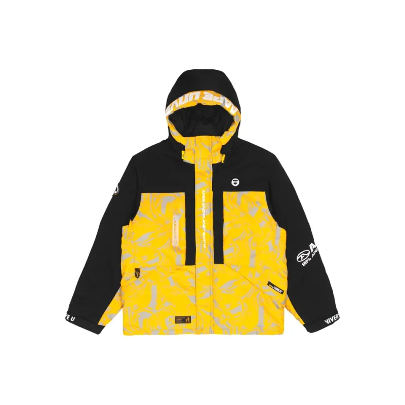 Aape Logo patch Hooded Jacket-2