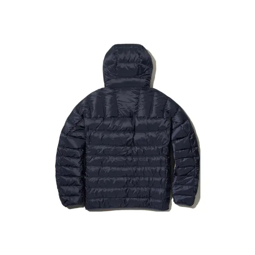 UNIQLO Down Jacket Coat Men's Navy Blue